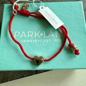 Park Lane Red and Gold Adjustable Bracelet